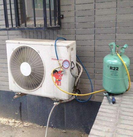 科尔沁左翼中空调加氟